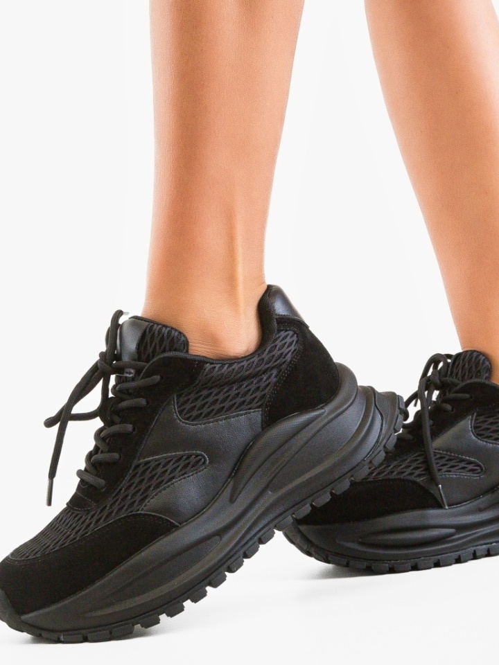 Scarpe sportive Nere Bamboo