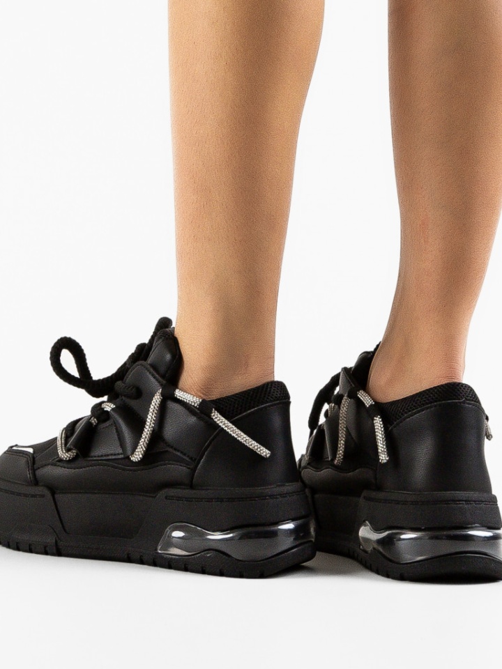 Scarpe sportive Nere Cationi - Img 2