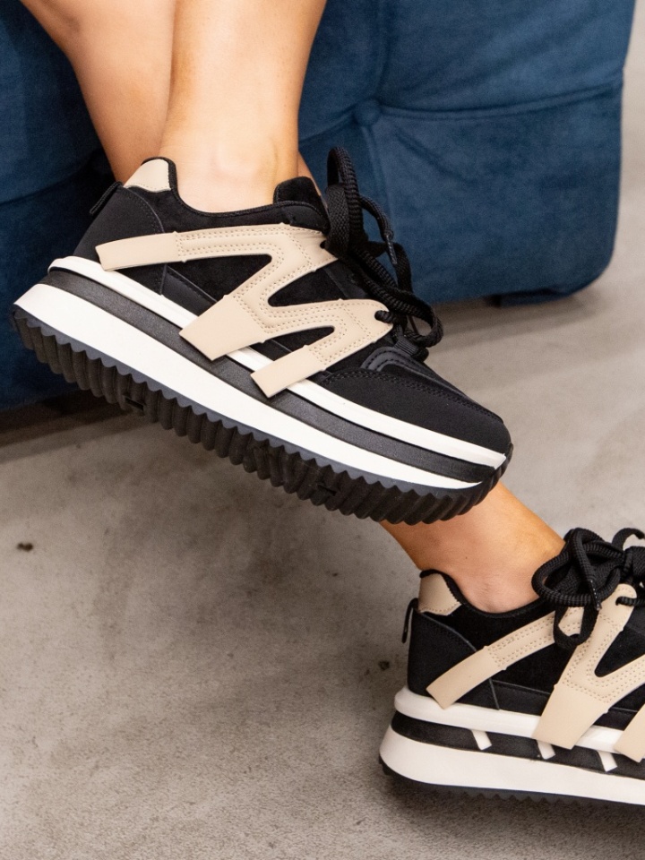 Scarpe sportive Nere Chika - Img 3