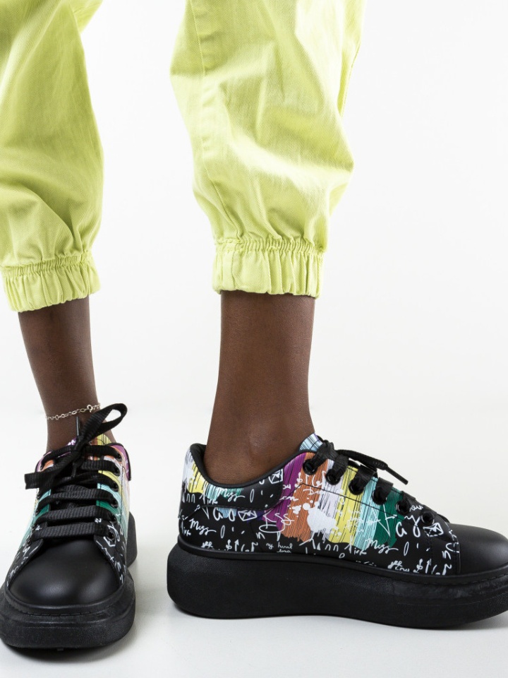 Scarpe sportive Nere Ebona - Img 3
