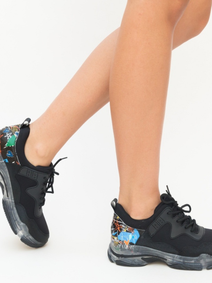 Scarpe sportive Nere Fernand - Img 6