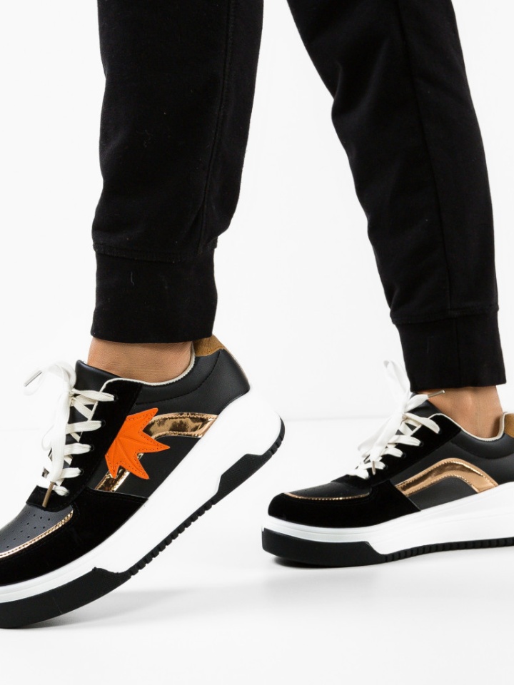 Scarpe sportive Nere Kacie - Img 3