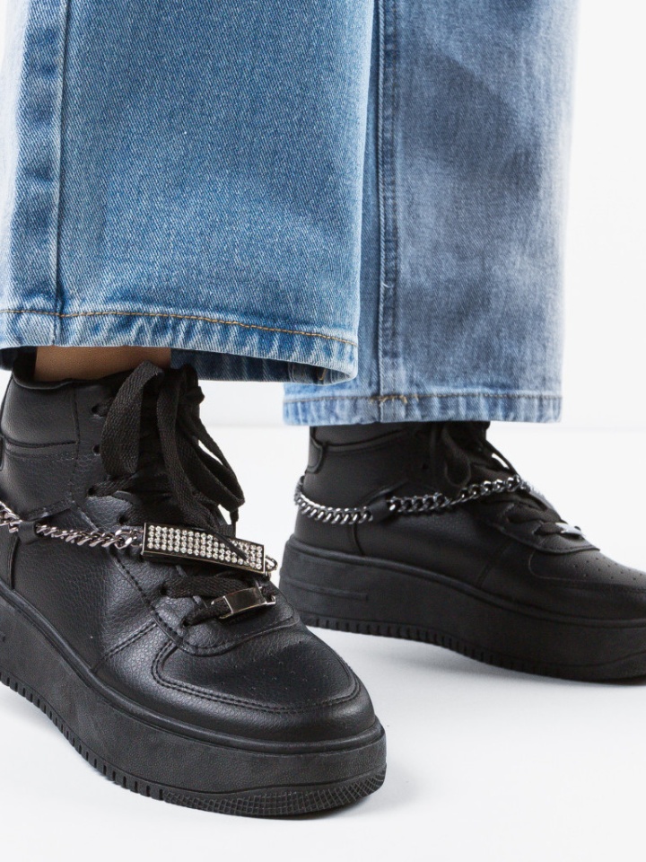 Scarpe sportive Nere Lewys - Img 4