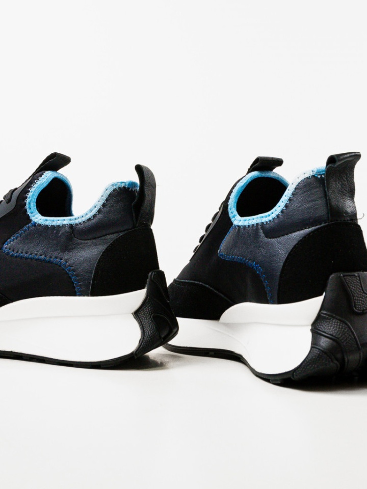 Scarpe sportive Nere Londan - Img 6