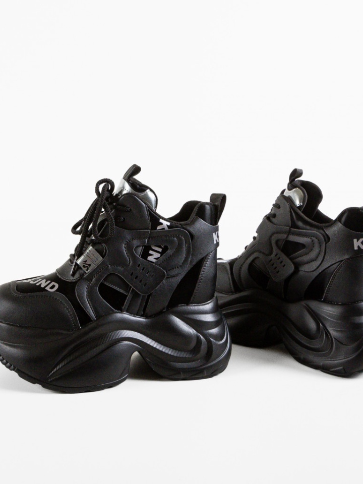 Scarpe sportive Nere Stacee - Img 6