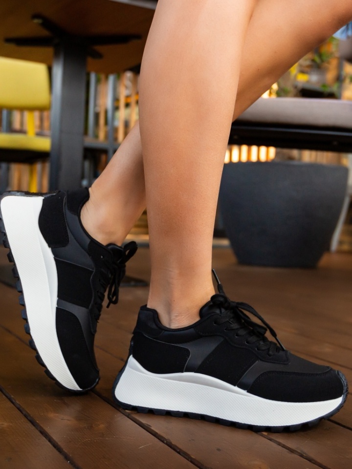 Scarpe sportive Nere Vanha - Img 3