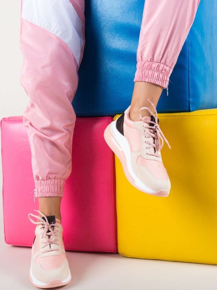 Scarpe sportive Rosa Basido - Img 6