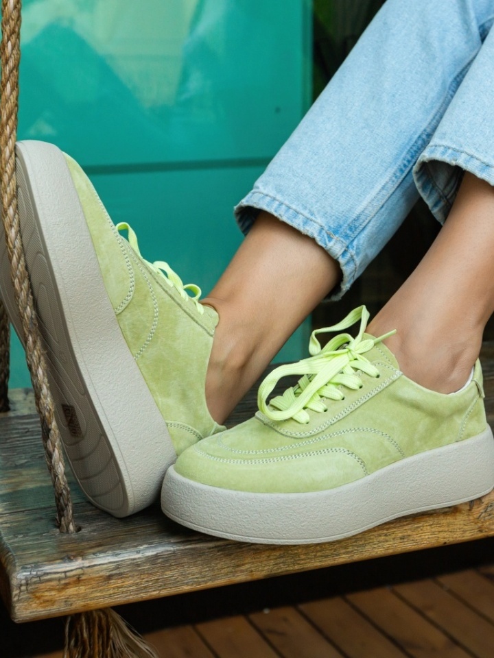 Scarpe sportive Verde Brittni - Img 1