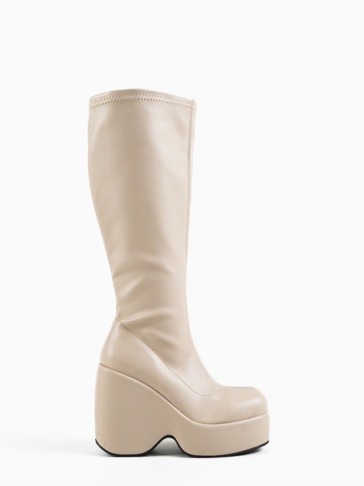 Stivali bassi Beige Zanet - Img 5