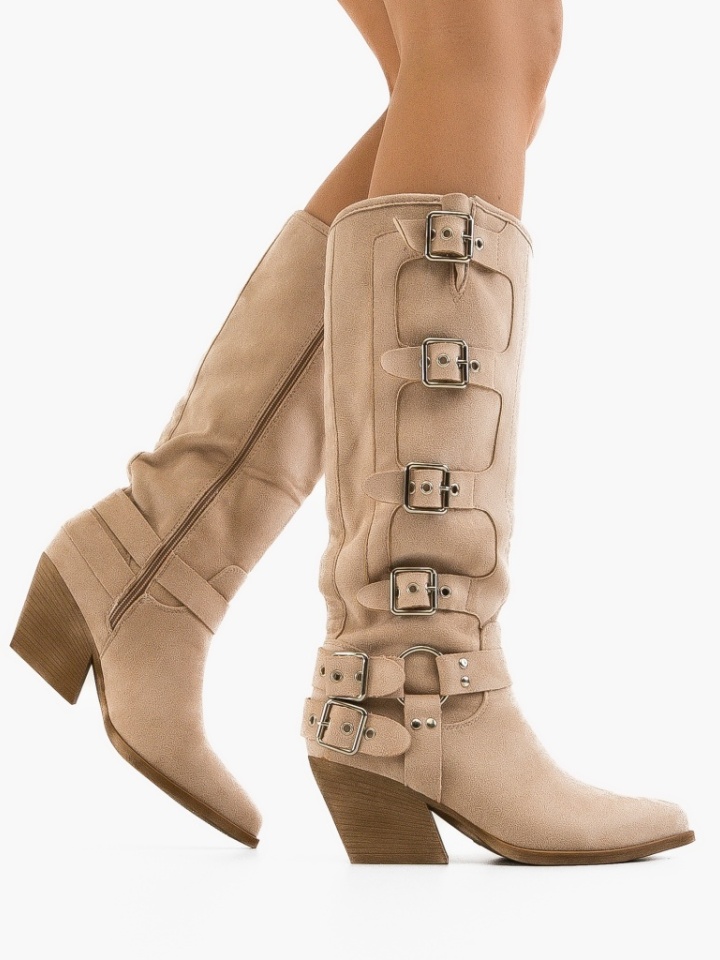Stivali Beige Aronas - Img 2