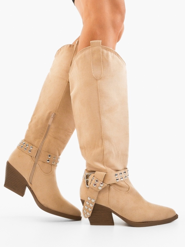 Stivali Beige Caspar - Img 1