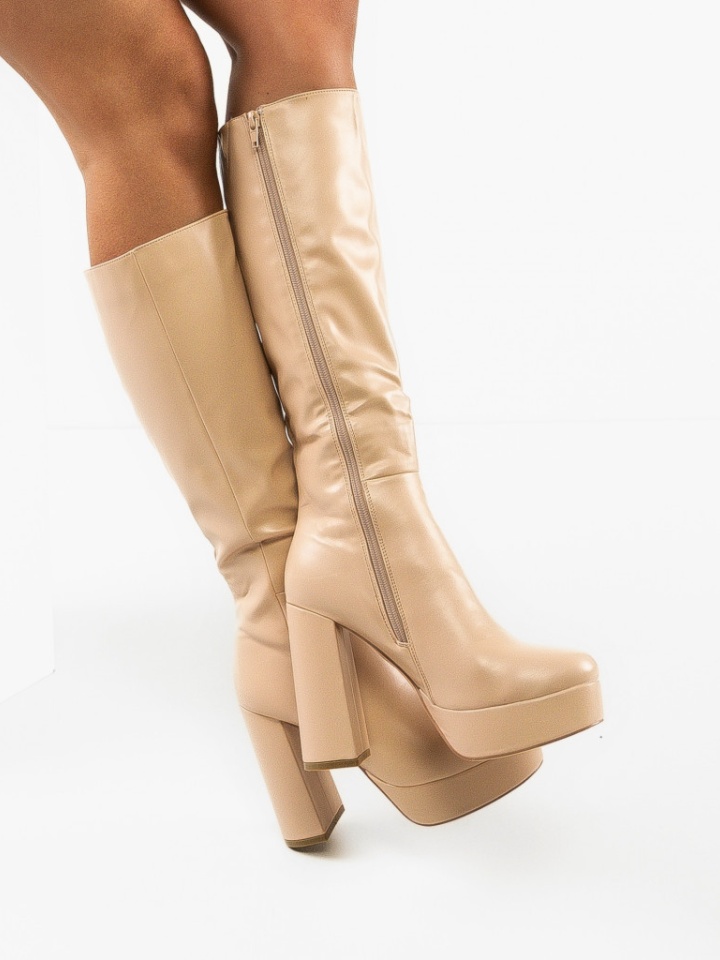 Stivali Beige Santos - Img 3