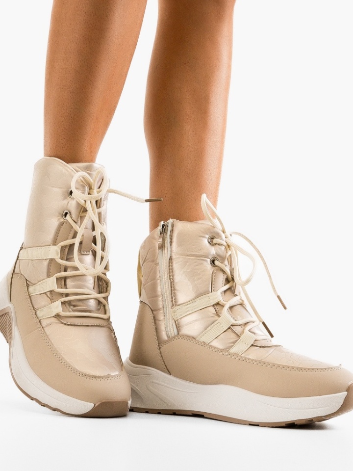 Tronchetti da donna Beige Avarax - Img 1