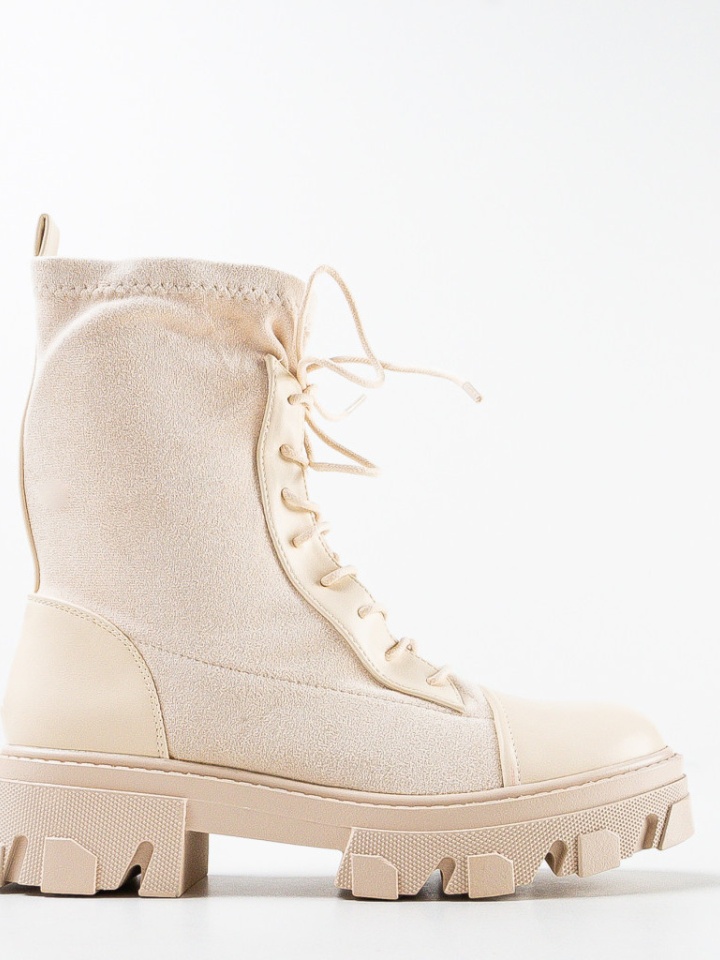 Tronchetti da donna Beige Freyja - Img 12