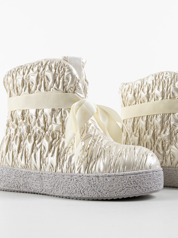 Tronchetti da donna Beige Gherany - Img 6