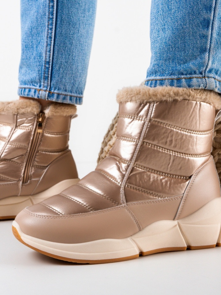 Tronchetti da donna Beige Ida - Img 10