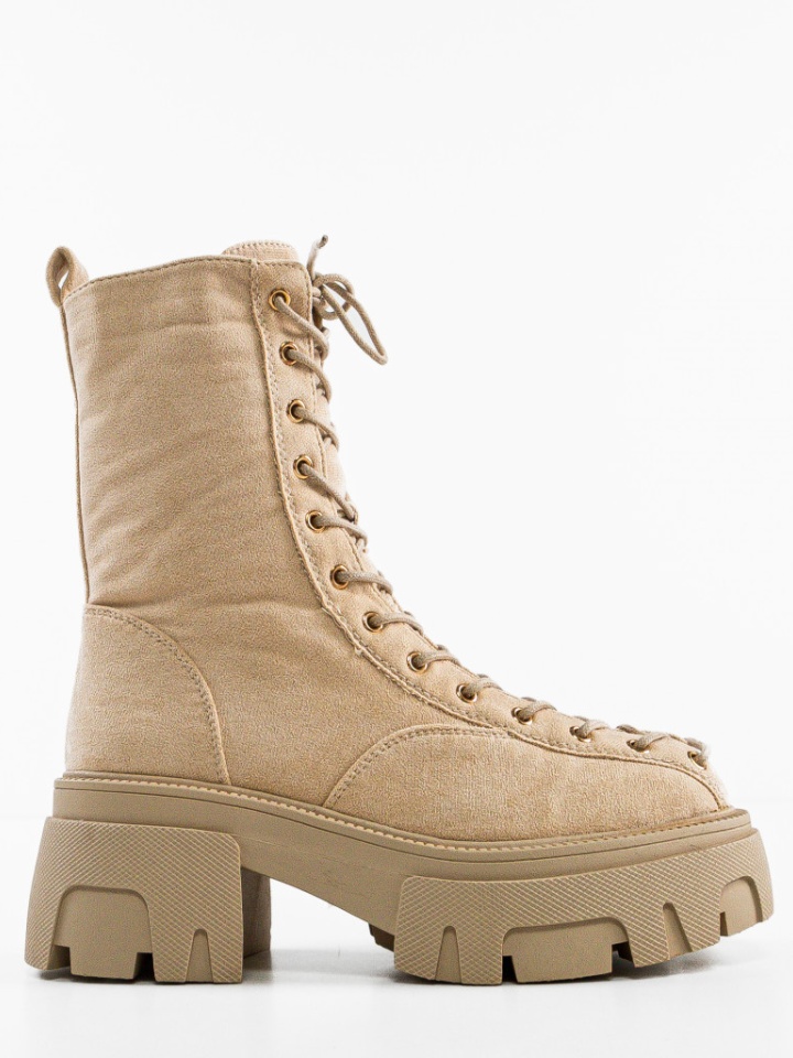 Tronchetti da donna Beige Kean - Img 5