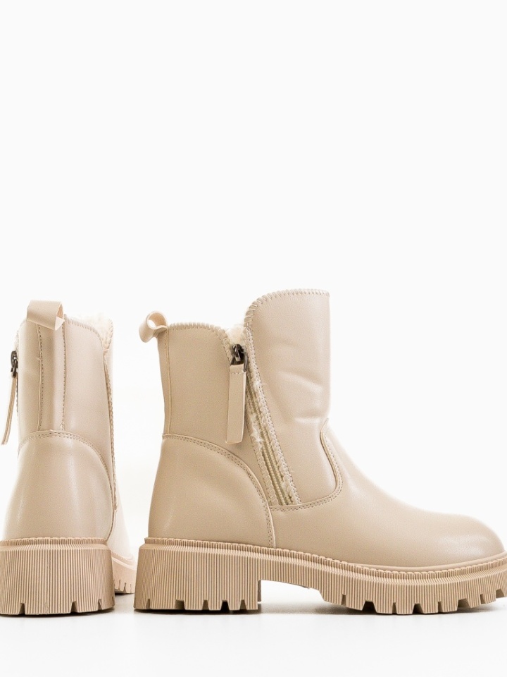 Tronchetti da donna Beige Madau - Img 5