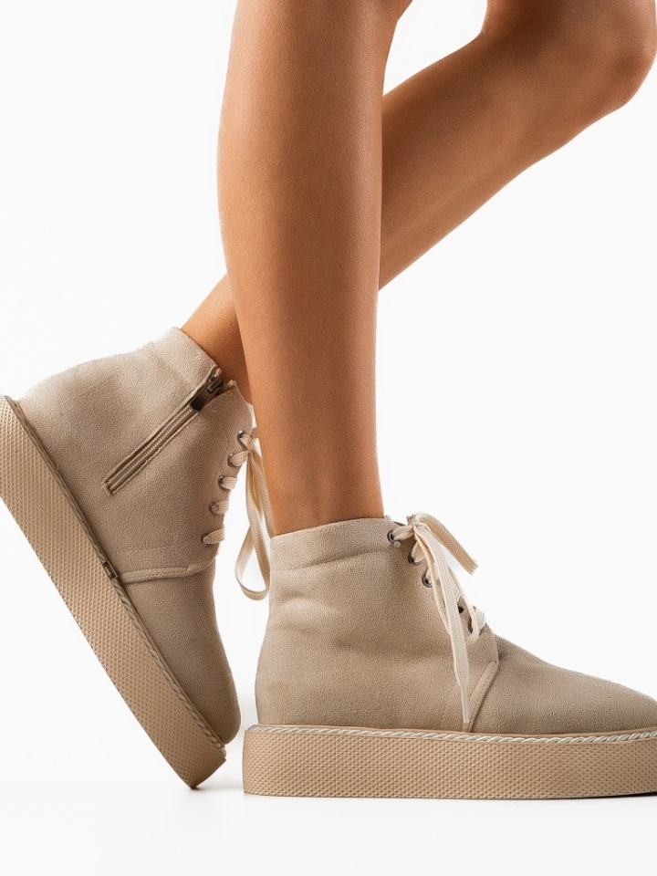Tronchetti da donna Beige Rikon 3 - Img 1