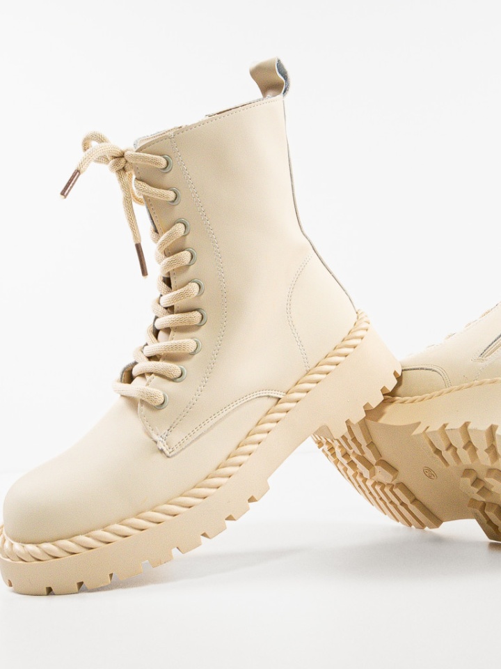 Tronchetti da donna Beige Thoth - Img 1