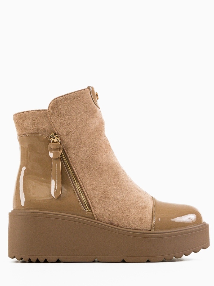 Tronchetti da donna Beige Tomber - Img 5
