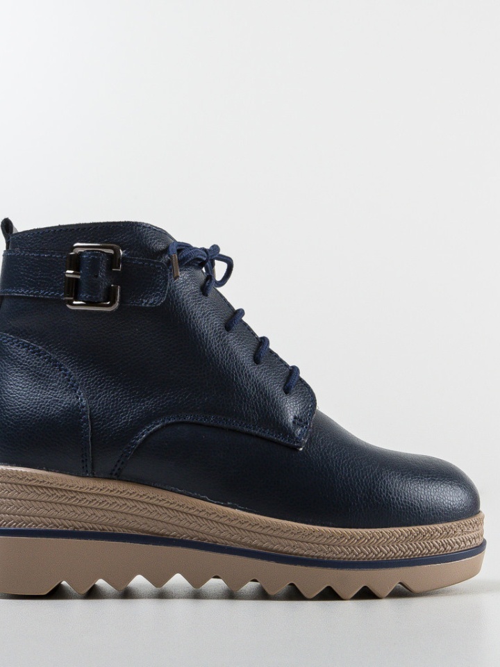 Tronchetti da donna Blu navy Solders - Img 5