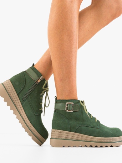 Tronchetti da donna Verde Solders