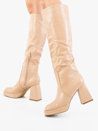 Stivali Beige Tanish