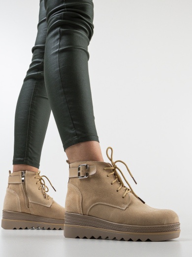 Tronchetti da donna Beige Kniz