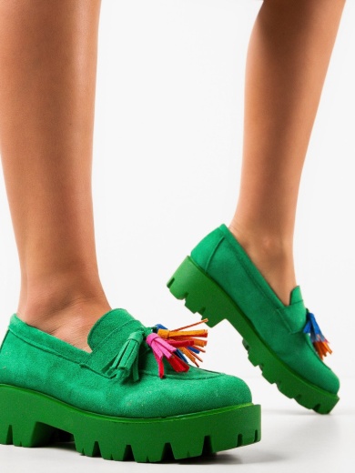 Scarpe casual Verde Kuciure