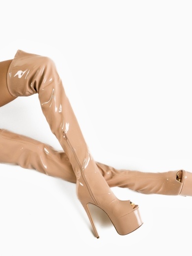 Stivali Beige Franks