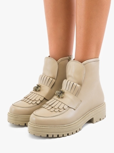 Tronchetti da donna Beige Zyet