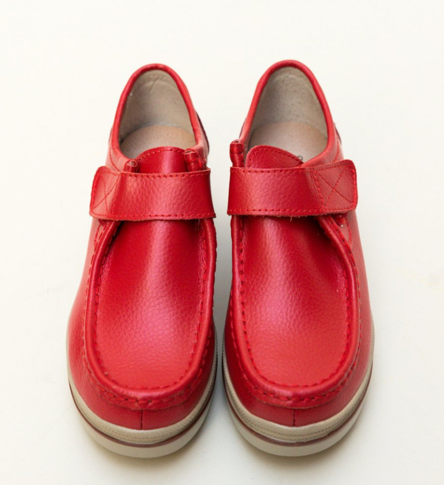 Casual čevlji Vinay Rdeči