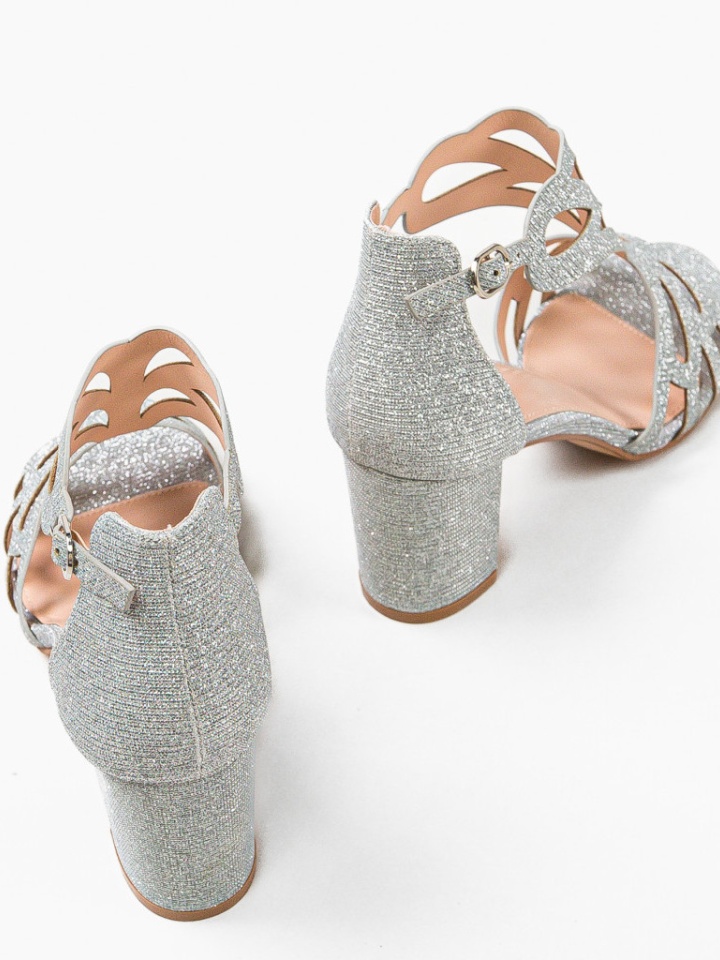 Sandale Bassam Srebrni - Img 7