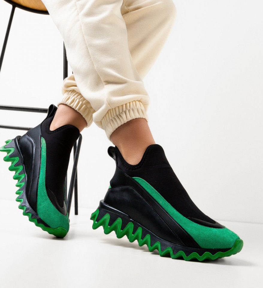 Športni čevlji Xiomara Zeleni