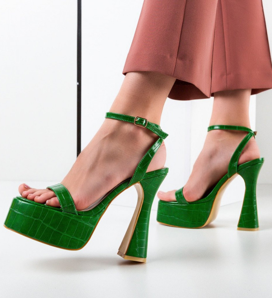 Sandale Obihama Zeleni