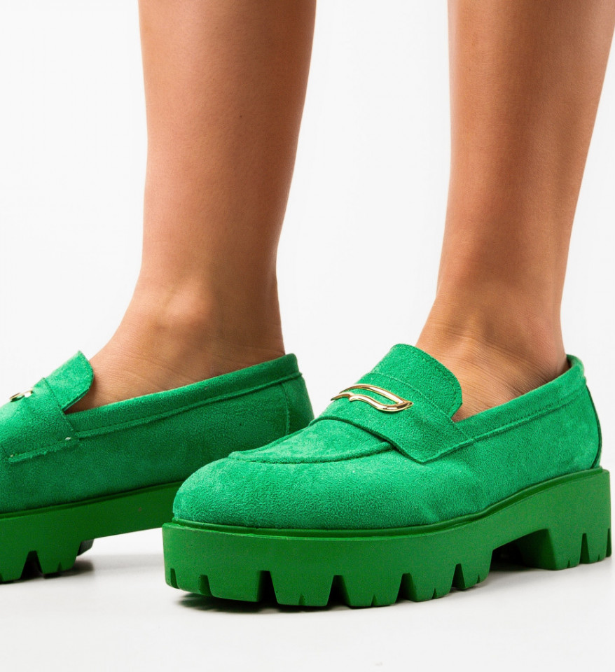 Casual čevlji Beikrols Zeleni
