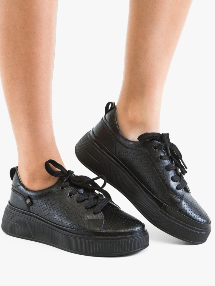 Casual čevlji Papaye Črni - Img 3