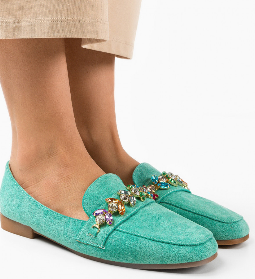 Casual čevlji Zainab Zeleni