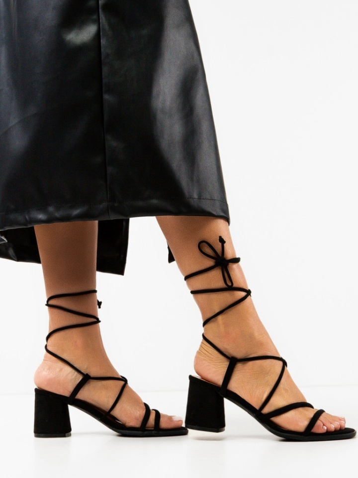 Sandale Calf Črni - Img 7