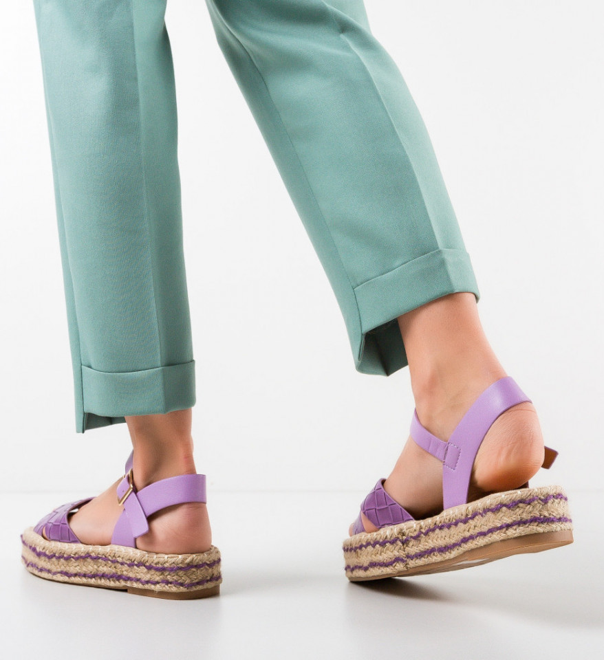 Sandale Kimora Vijolični