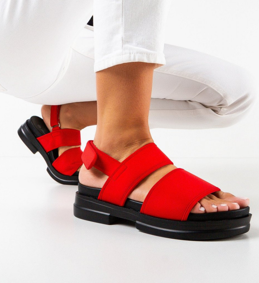 Sandale Trely Rdeči