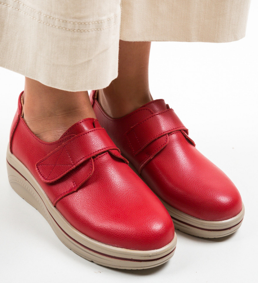 Casual čevlji Onionte Rdeči