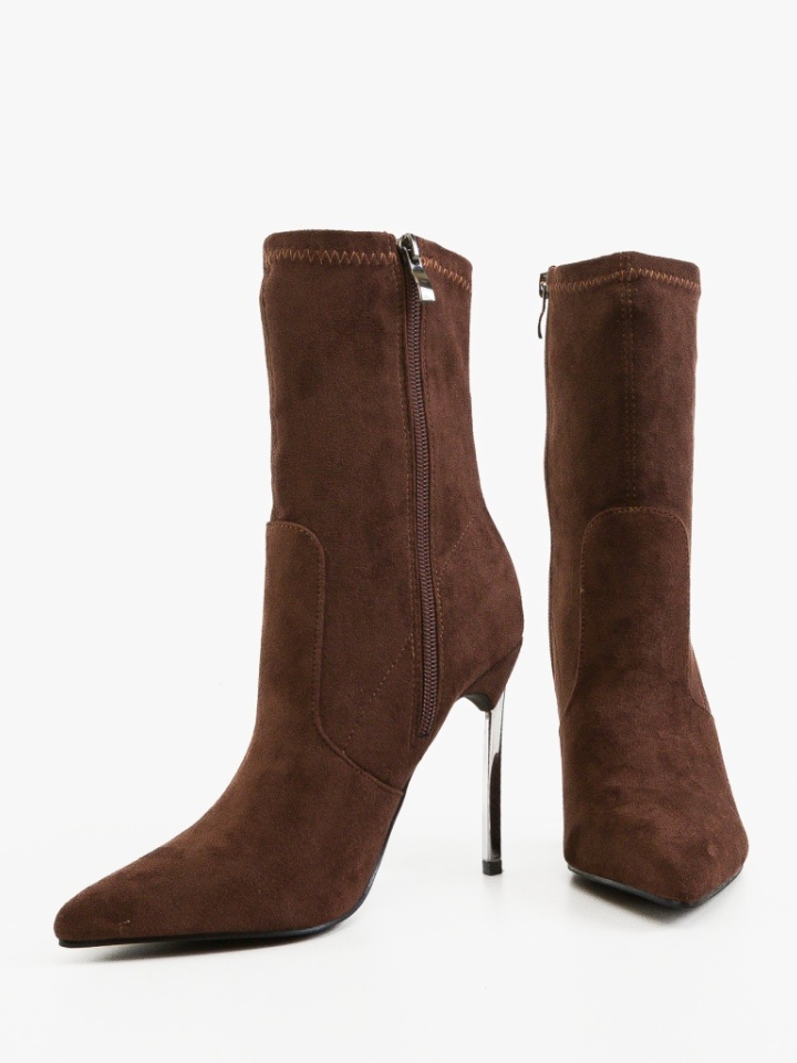 Nizki škornji Merzelyo Črni - Img 5