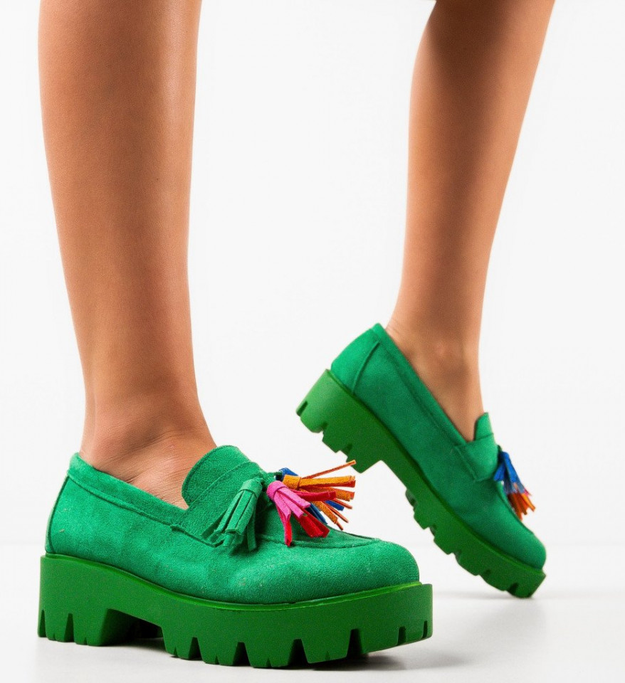 Casual čevlji Kuciure Zeleni