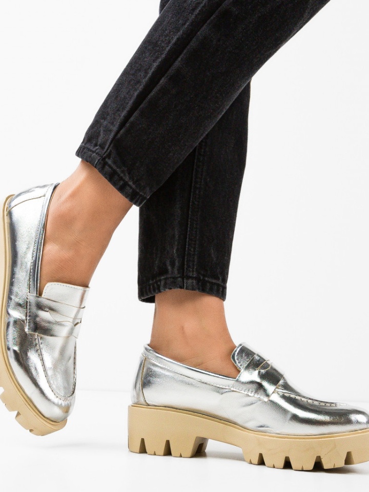 Casual čevlji Kardy Srebrni - Img 9