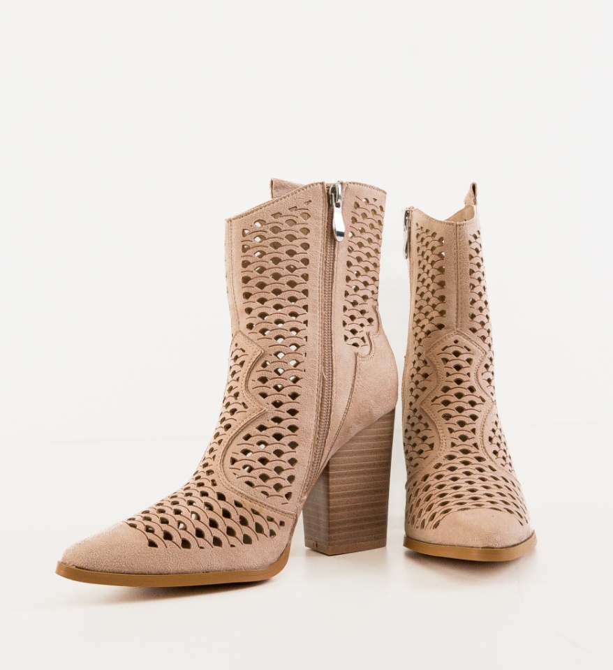 Botine dama Allaka Bej - Img 4