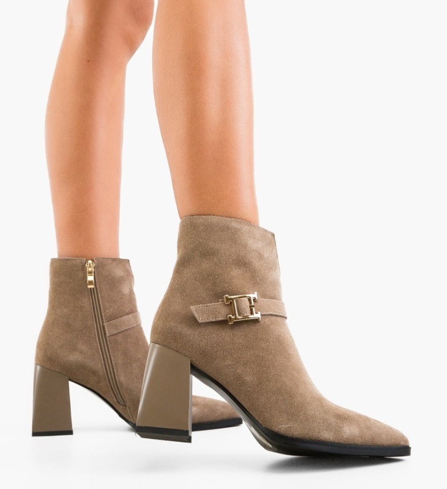 Botine dama Areha Khaki - Img 6