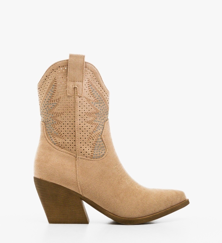 Botine dama Buroca Bej - Img 4