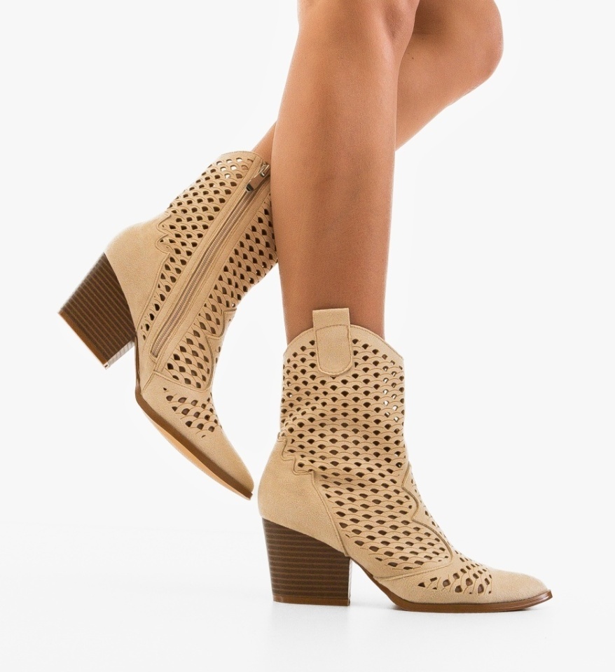 Botine dama Cameron Bej - Img 6
